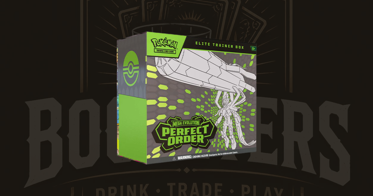POKEMON TCG MEGA EVOLUTION PERFECT ORDER ELITE TRAINER BOX